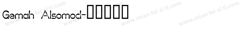 Gemah Alsomod字体转换